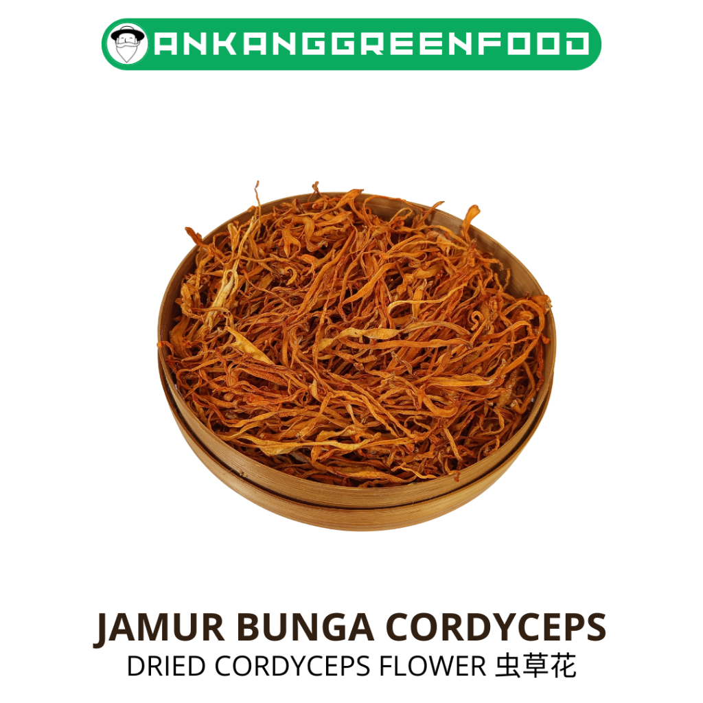 

[250-500gr] BUNGA CORDYCEPS KERING / DRIED CORDYCEPS FLOWER / CHONG CAO HUA 虫草花