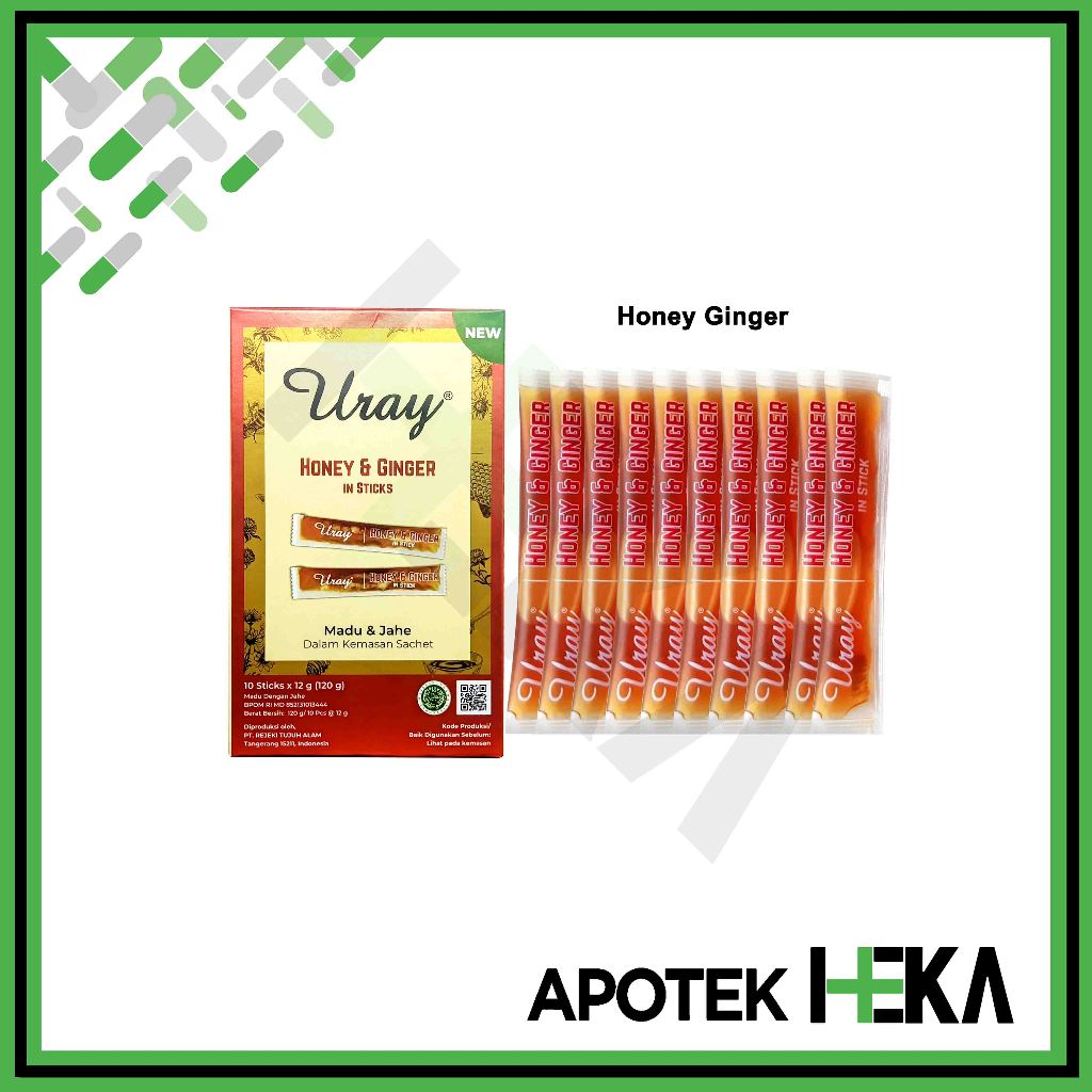 

Ay00! Madu Uray Stick Box Isi 10 Sachet - Madu Murni [Depok]