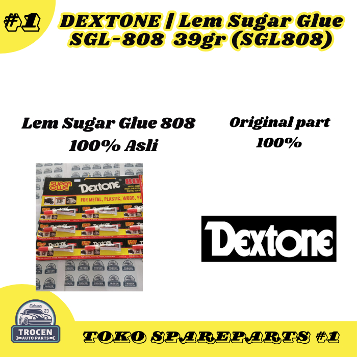 

DEXTONE | Lem Sugar Glue 39gr (SGL-808)