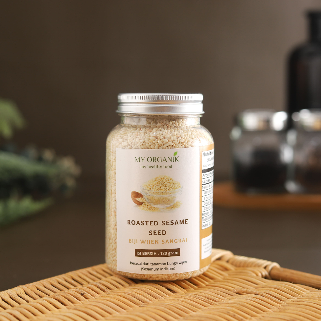 

My Organik Biji Wijen Bakar Wijen Putih Sangrai Premium Goma Seed