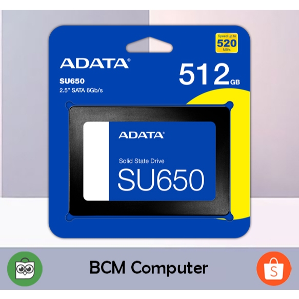 SSD ADATA SU650 512 GB Sata