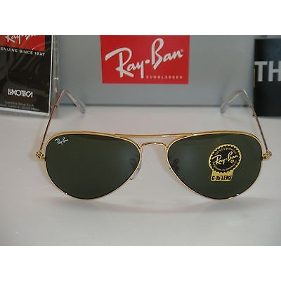 Kacamata Sunglass Original RayBan Aviator 3025 Pilot Shape Terbaru