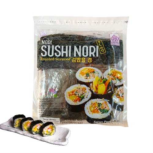 

Sushi Nori Roasted Seaweed isi 50,20, 10 Lembar