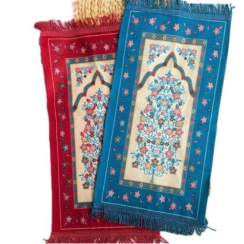 SAJADAH SUEDE MUKA/SAJADAH KECIL/SOUVENIR TAHLILAN/TASYAKURAN/KADO ULTAH/40/100 HARIAN SOUVENIR LAIN