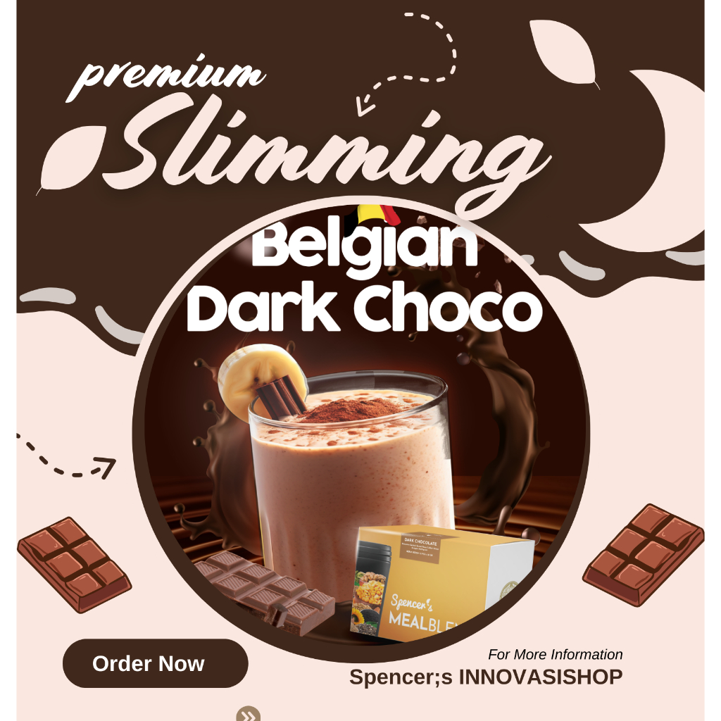 DARK CHOCOLATE Spencers MealBlend Makanan diet sehat pelangsing slimming bernutrisi meal replacement