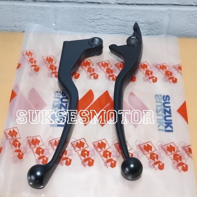 handle handel satu set kiri tuas kopling dan kanan rem cakram depan motor suzuki satria fu 150 karbu