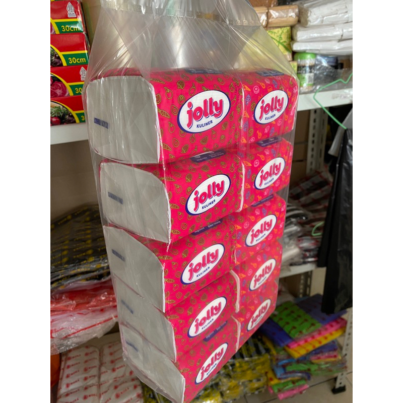 Tisu Jolly pop up/Tisu kecil (10pack)