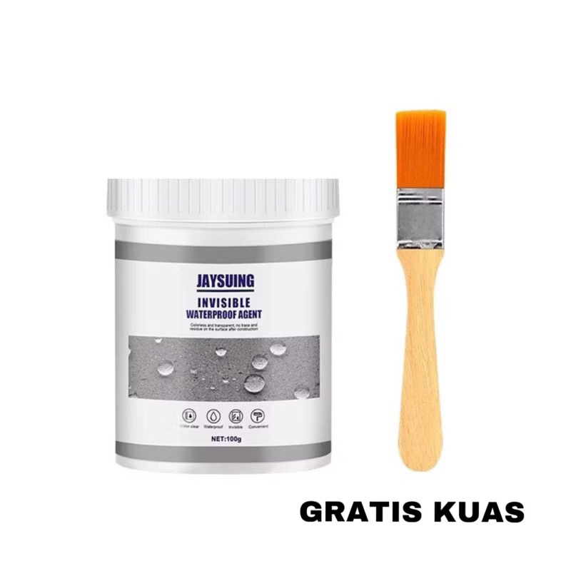 Lem Transparan Jaysuing Cat Anti Bocor Invisible Waterproof/Lem Tembok Anti Bocor Atap Rumah