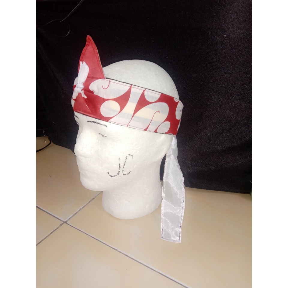 New Iket merah putih lereng iket dewsa