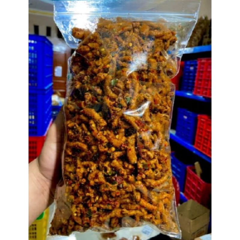 

USUS KRISPY PEDAS DAUN JERUK 500 gram