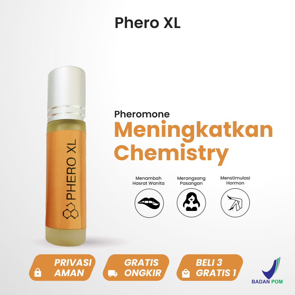 TERLARIS parfum phero xl Pemikat hati penambah hasrat pada lawan jenis parfum terbaik
