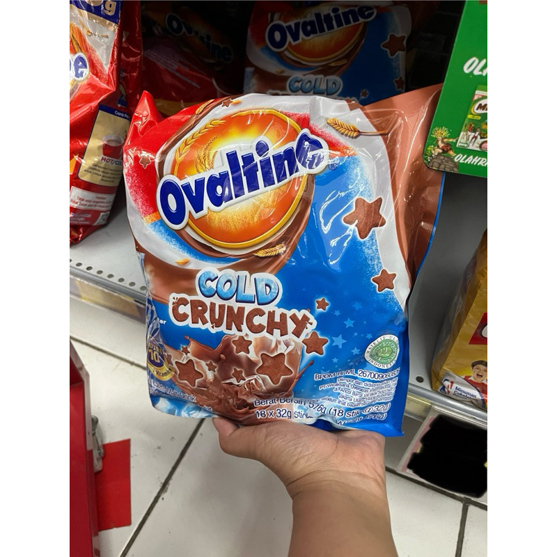 

Ovaltine cold crunchy isi 18pcs