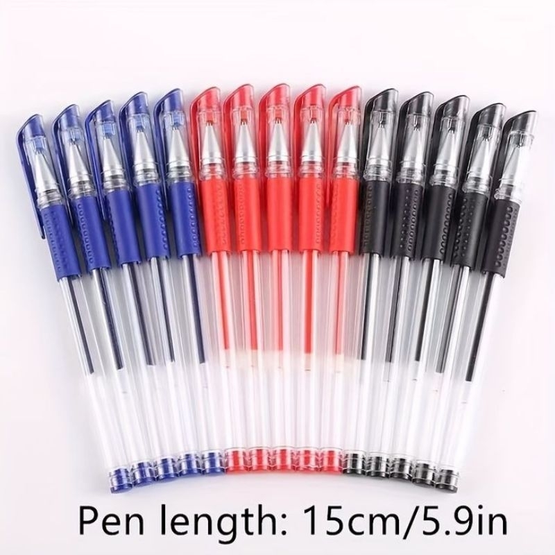 

Pulpen Gel 0.55mm Standart Pulpen Tinta Cair Pena Gel Pen Gel