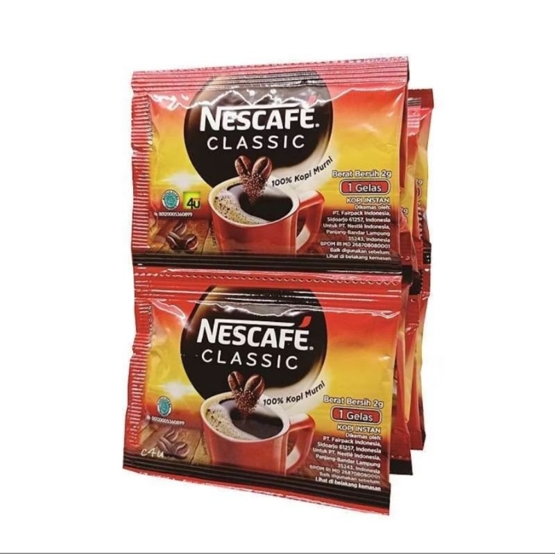 

nescafe classic renteng isi 10