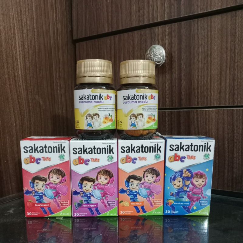 Sakatonik ABC Vitamin Anak / Sakatonik Curcuma Madu