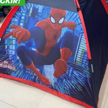 SALE MURAH MAINAN ANAK TENDA ANAK KEMPING MOTIF SPIDERMAN