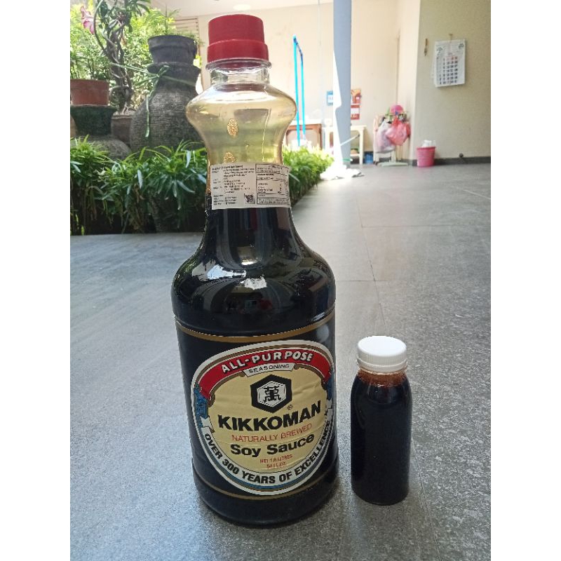 

kikoman soy sauce repack 100 ml/kecap kikoman repack