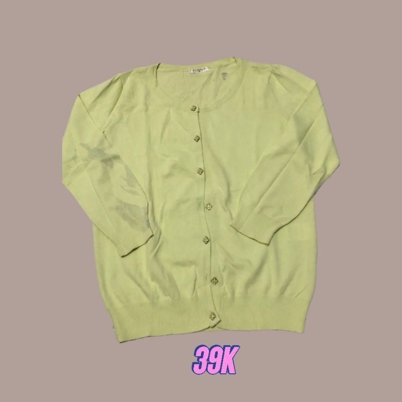 Glacier Cardigan Hijau