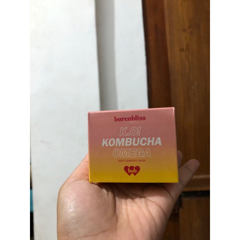 barenbliss kombucha cleansing balm
