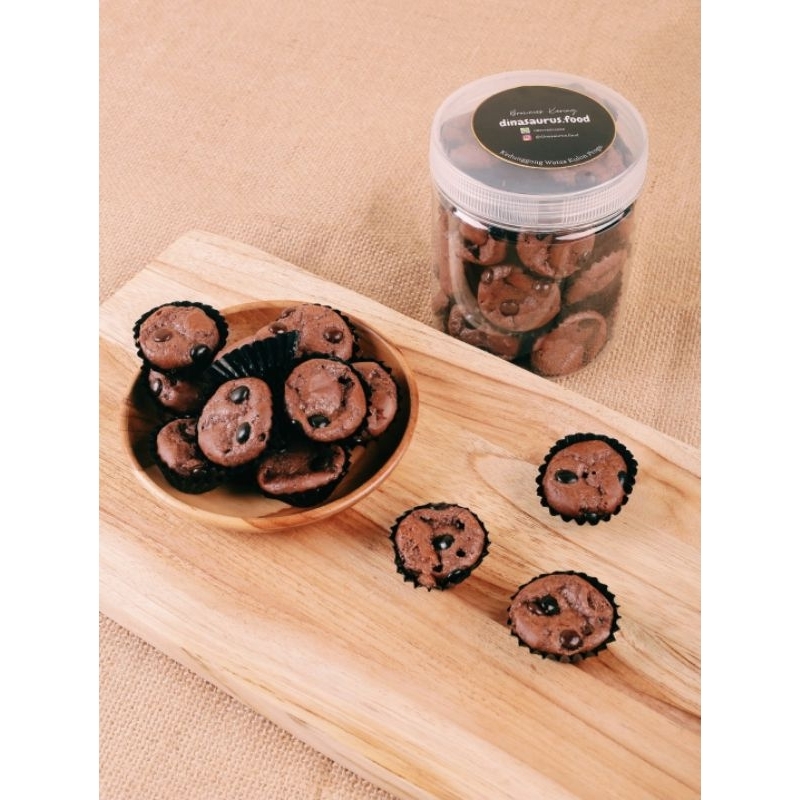 

Kue Kering Brownies Cokelat Premium Toples 600 ml