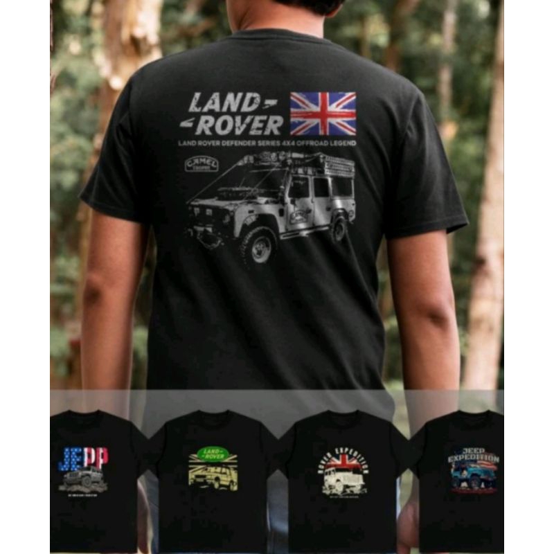 Kaos Distro Land Rover Original cotton combed 24s