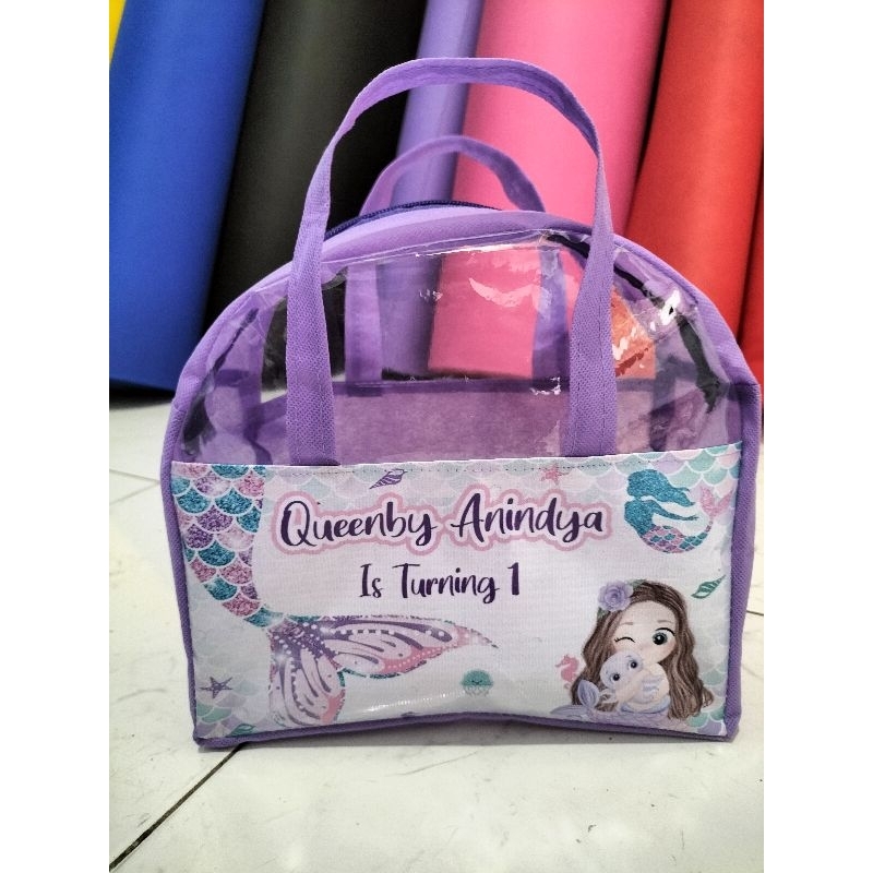 

Tas Ultah Mixue / Tas ulang tahun anak custom