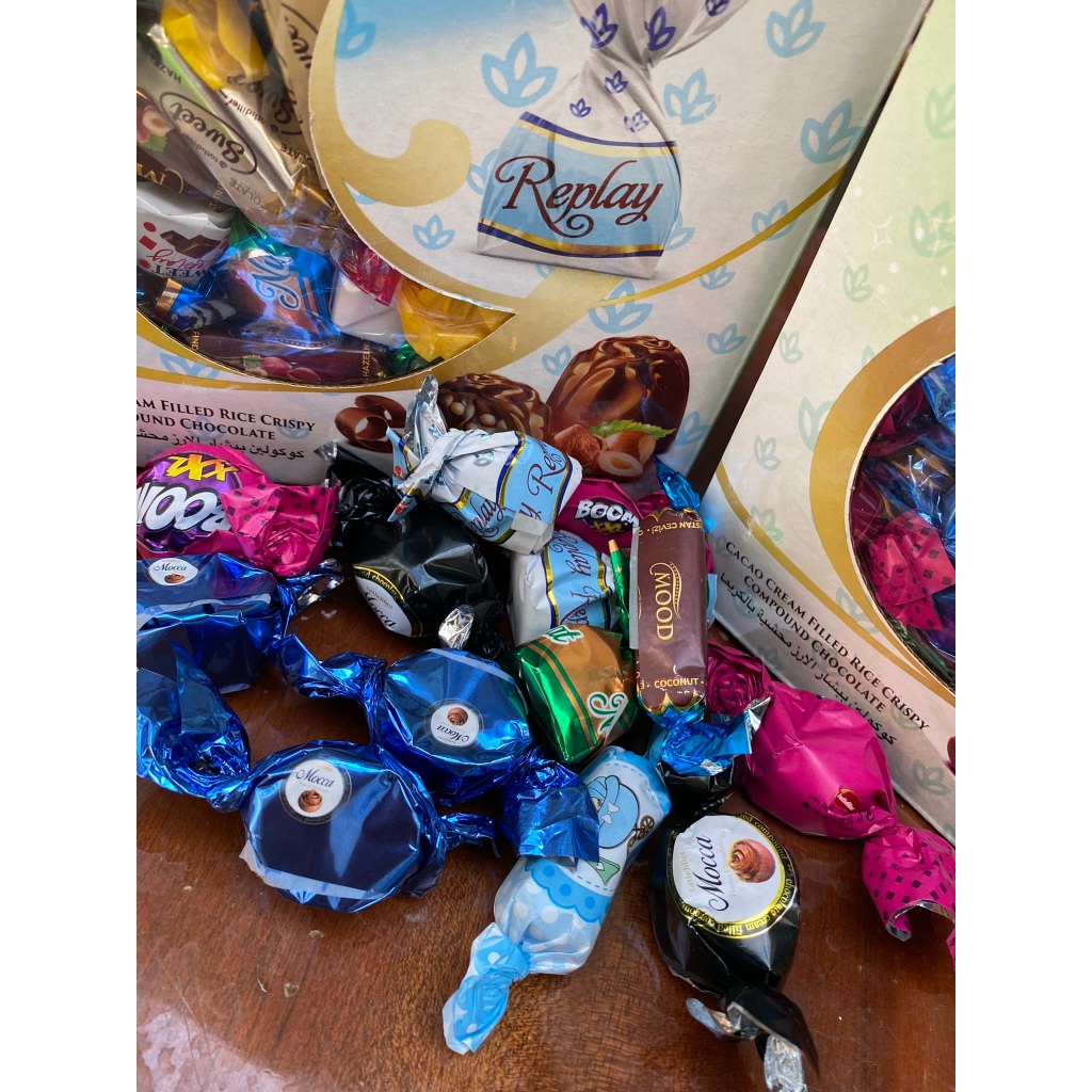 

COKLAT TURKI MIX 500GR / COKLAT TURKI KUNCIR KEMASAN MIX OLEH OLEH HAJI UMROH