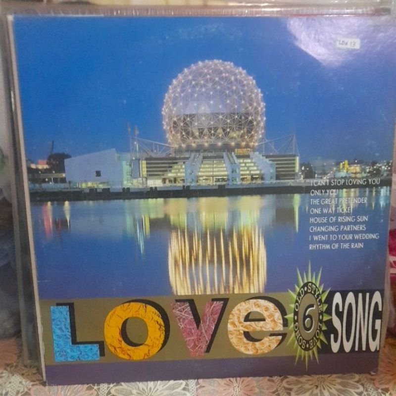 laserdisc old style love song vol 6 karaoke