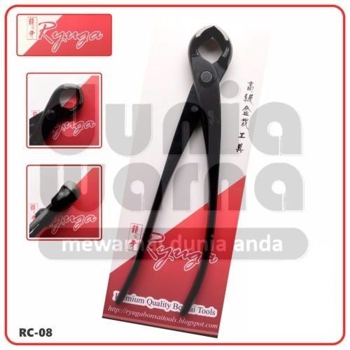 RYUGA RC08 RC 08 Gunting Catok Bulat Lurus Dahan Ranting Bonsai Carbon Stainless Ori / Original Japa