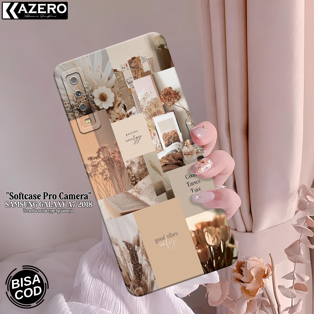 Case SAMSUNG GALAXY A7 2018 Terbaru Fashion Case Aesthetic Softcase Hp SAMSUNG GALAXY A7 2018 Siliko