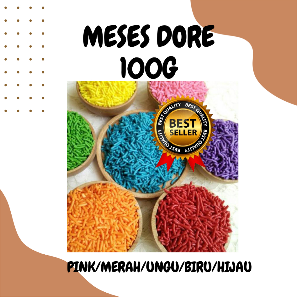

MESIS/MESES DORE WARNA 100G