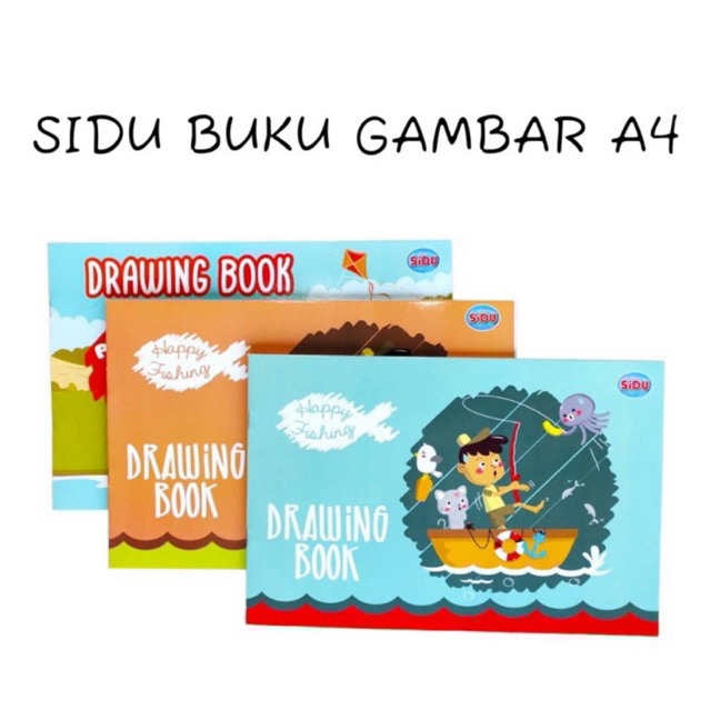 

Buku Gambar Sidu A4 Motif Lucu
