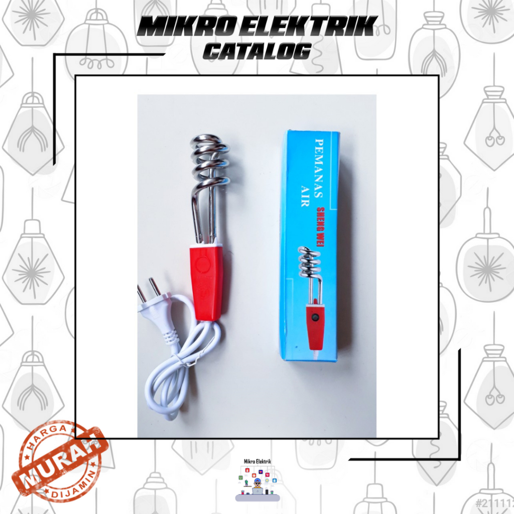 Water Heater / Pemanas Air Listrik / Elemen Pemanas Air Merk Shengwei 350W / 600W