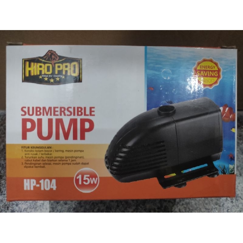 Pompa Aquarium Kolam HIRO PRO HP 104