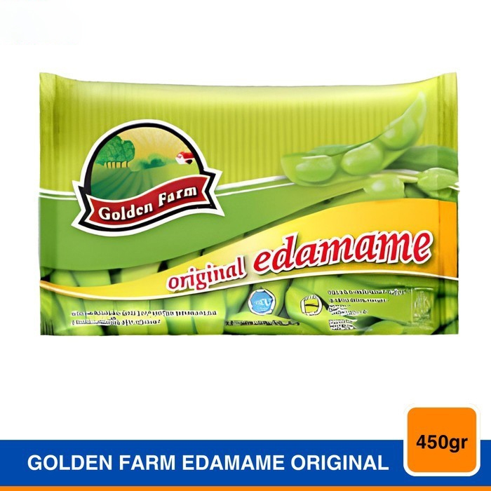 

Golden farm edamame 450gr original dan salted