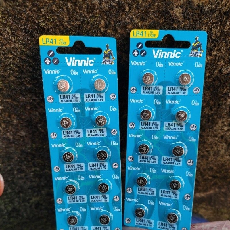 baterai vinnic biru(LR41.AG3)(-L736F-C10) BATERAI VINNIC