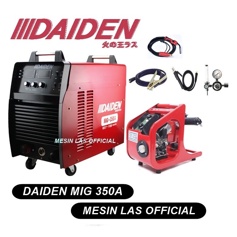 Mesin Las Daiden MIG 350A Trafo Las Inverter CO2 MIG 350.