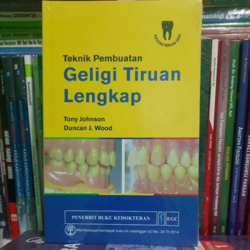 ORIGINAL  TEKNIK PEMBUATAN GELIGI TIRUAN LENGKAP