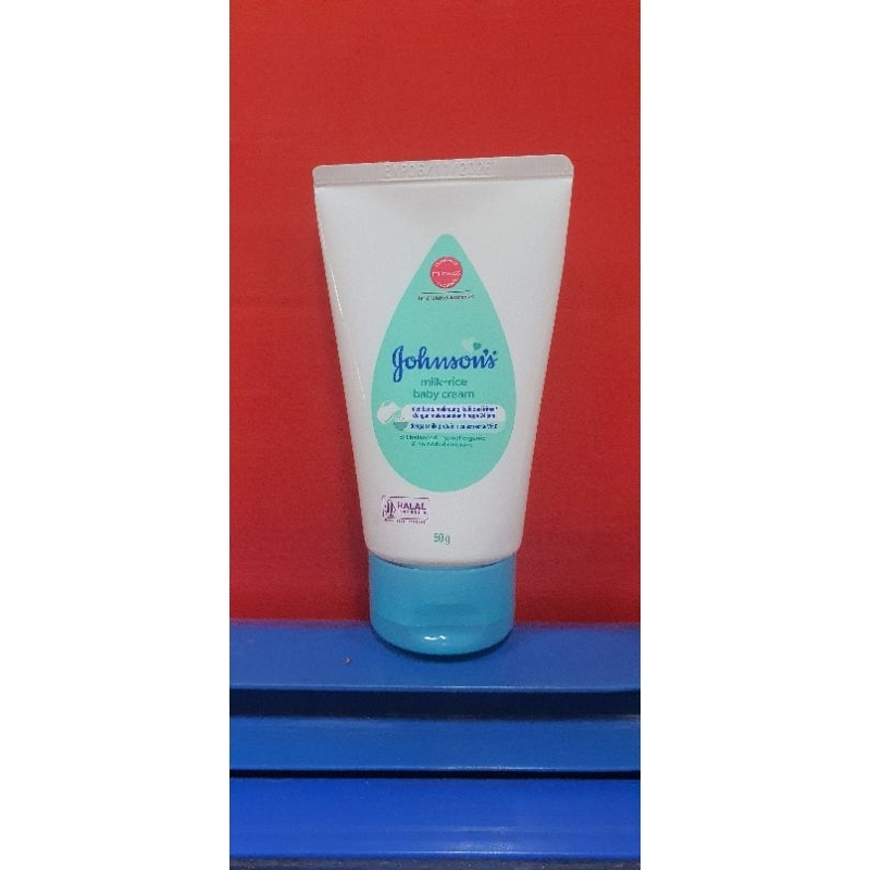 Johnson's milk+rice baby cream 50gr