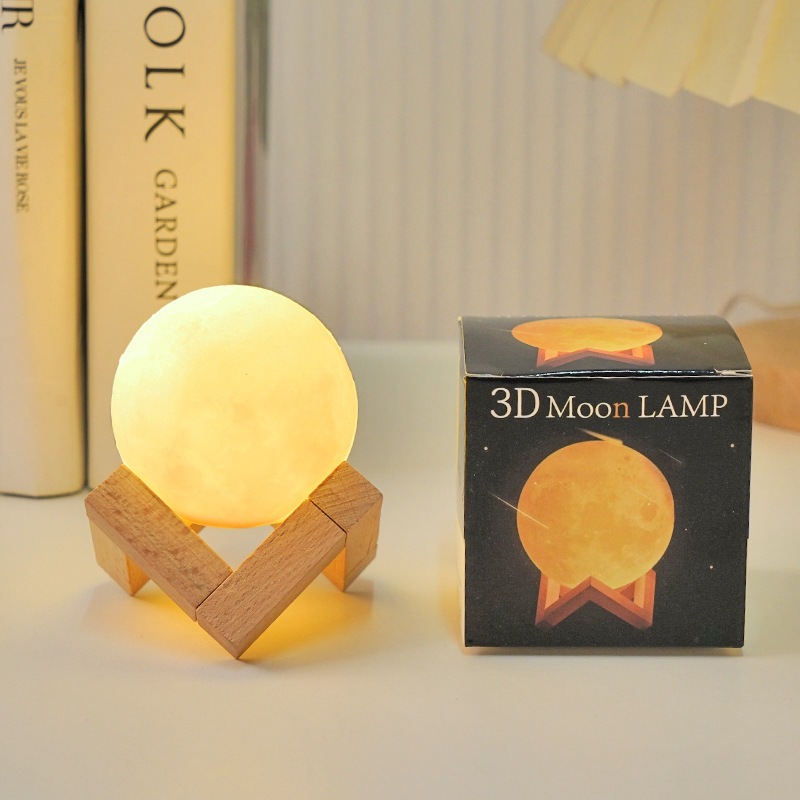 lampu malam / moon light led lampu samping tempat tidur kamar tidur