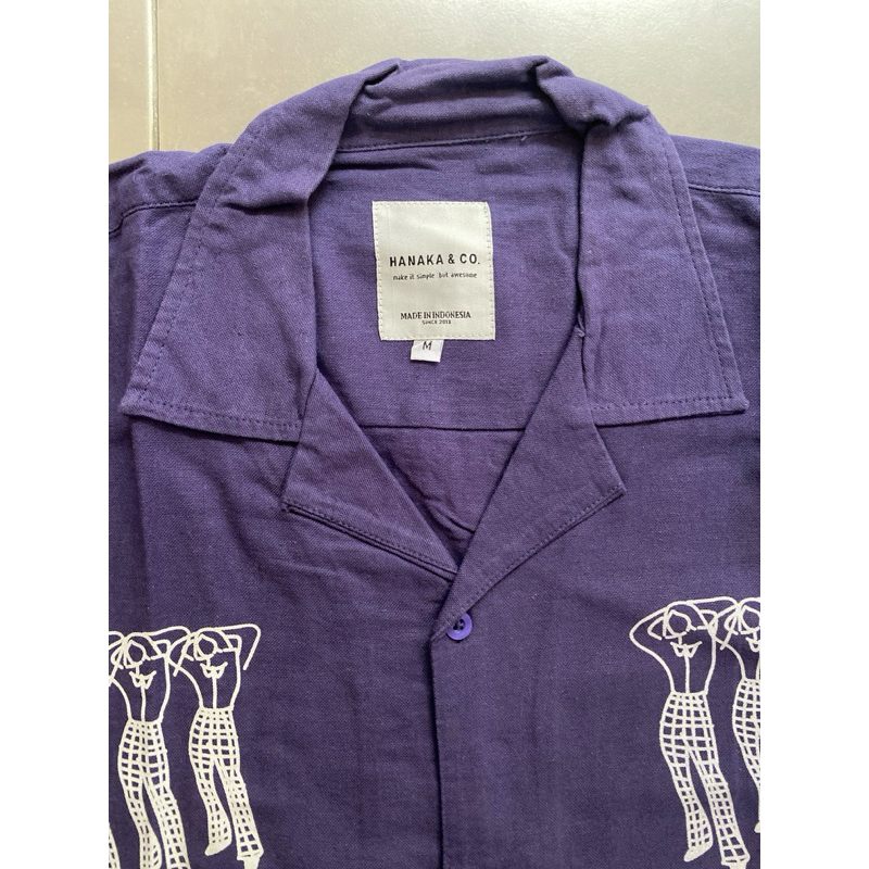 kemeja pria oversize hanaka & co