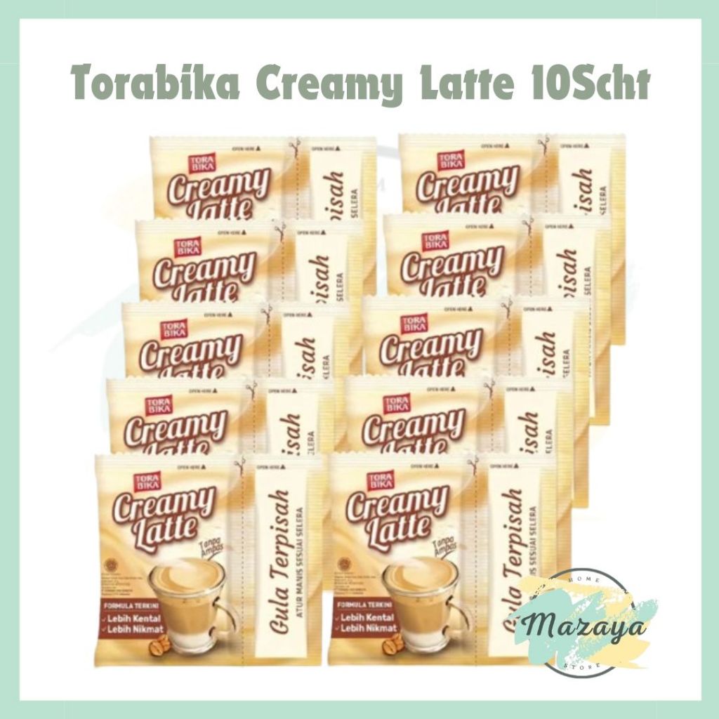 

TORABIKA CREAMY LATTE KOPI INSTAN 10 PCS X 25 GR - MAZAYA HOMESTORE