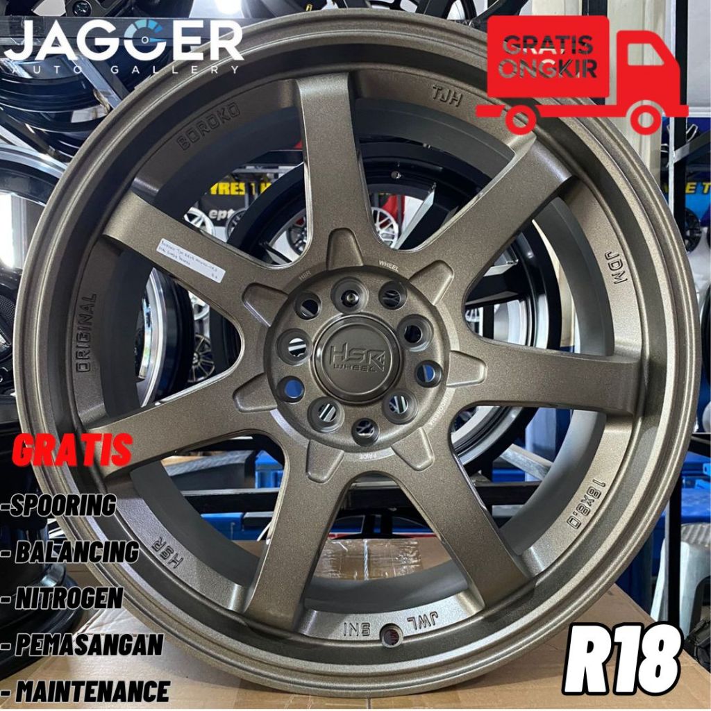 Velg mobil ring 18 baut 5 HSR BOROKO TJH