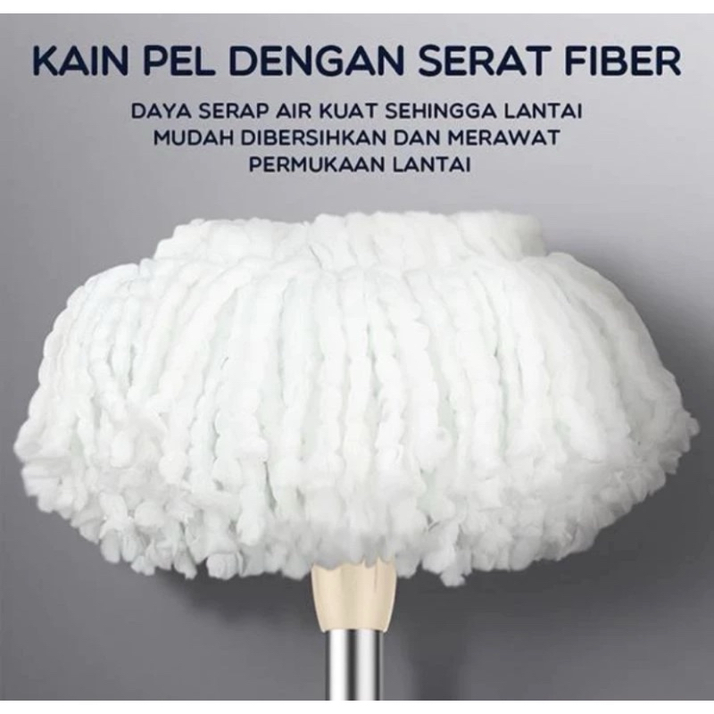 Bonbox Samono pel pelan/ Pel Lantai Fiber/Pel Lantai set