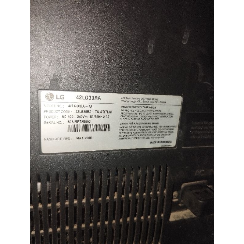 inverter tv lg 42lg30ra