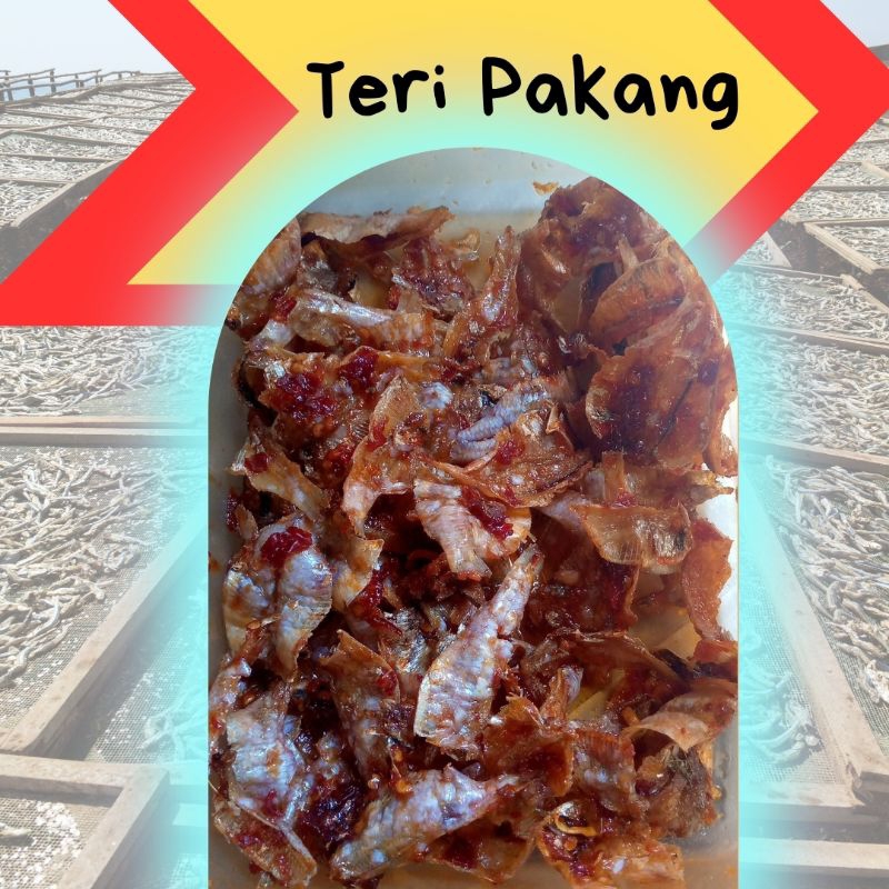 

Teri Pakang Lauk Pauk Renyah Pedas Manis.