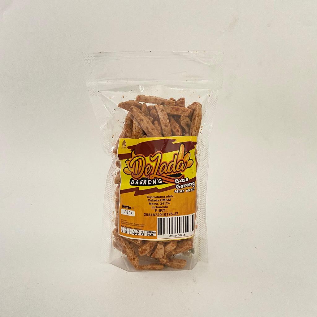 

Basreng Delada Pedas Manis 150 Gr