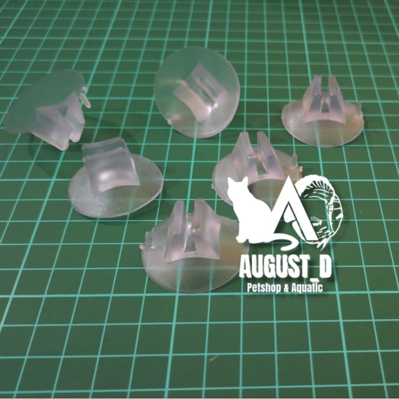 Dop Sekat Kaca Aquarium / Jepit Kaca Aquarium