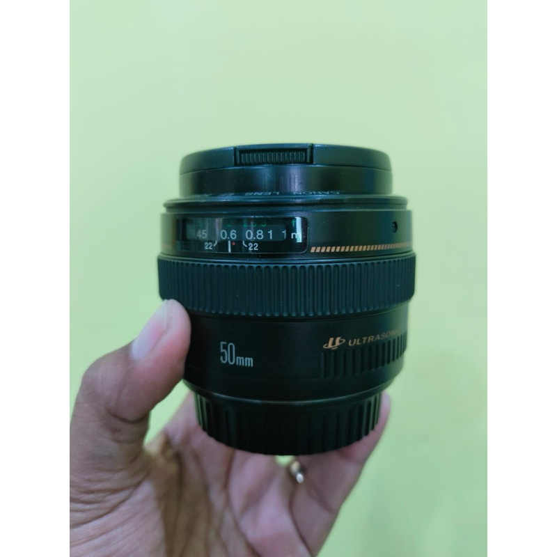 Lensa Fix Canon 50 MM F1.4 USM For Kamera DSLR CANON LENSA FIX USM F1.4 50mm