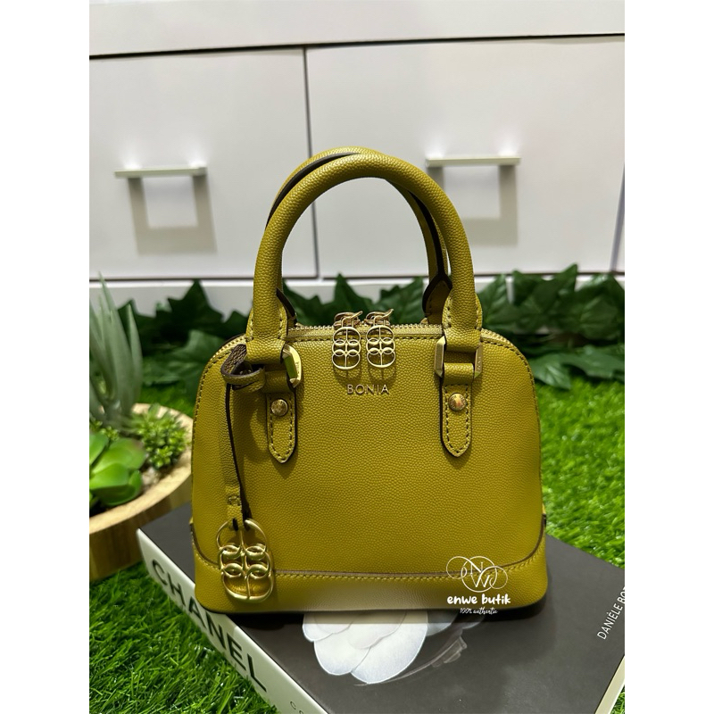 sling bonia alma XS bolbal tali lebar